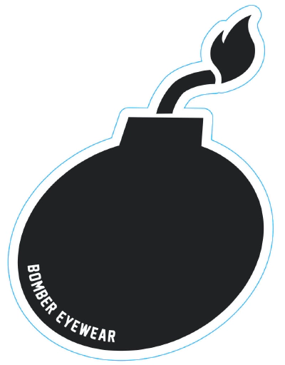 Decal Black Bomb Sticker 2