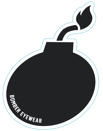 Decal Black Bomb Sticker 1