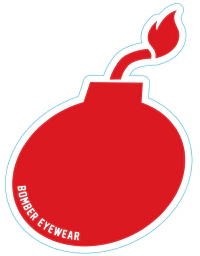 Decal Red Bomb Sticker 1
