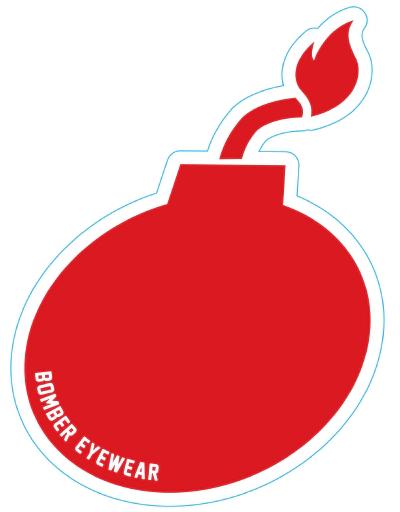 Decal Red Bomb Sticker 1