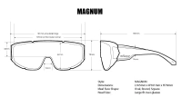MAGNUM Safety - Polarized Silver Mirror Crystal 5