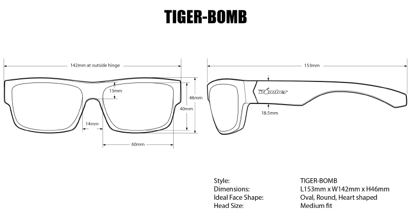 TIGER Safety - Bifocals Polarized Smoke 7