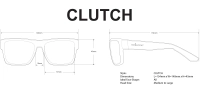 CLUTCH Safety - Bifocals Clear 8